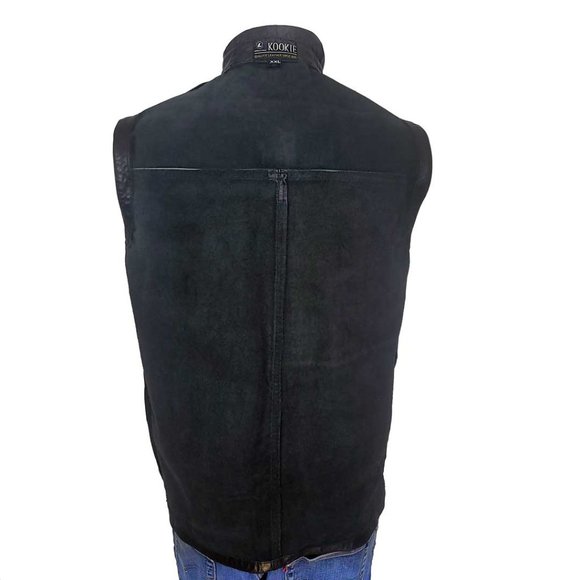 Kookie Leather Vest 2 Pocket Snaps - Picture 10 of 14